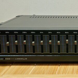 SANSUI SE-500 Stereo Graphic Equalizer, 10 Bands High Fidelity Sound